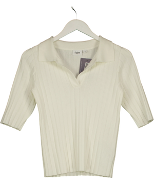 Saint Tropez JuannaSZ Polo Pullover White UK S