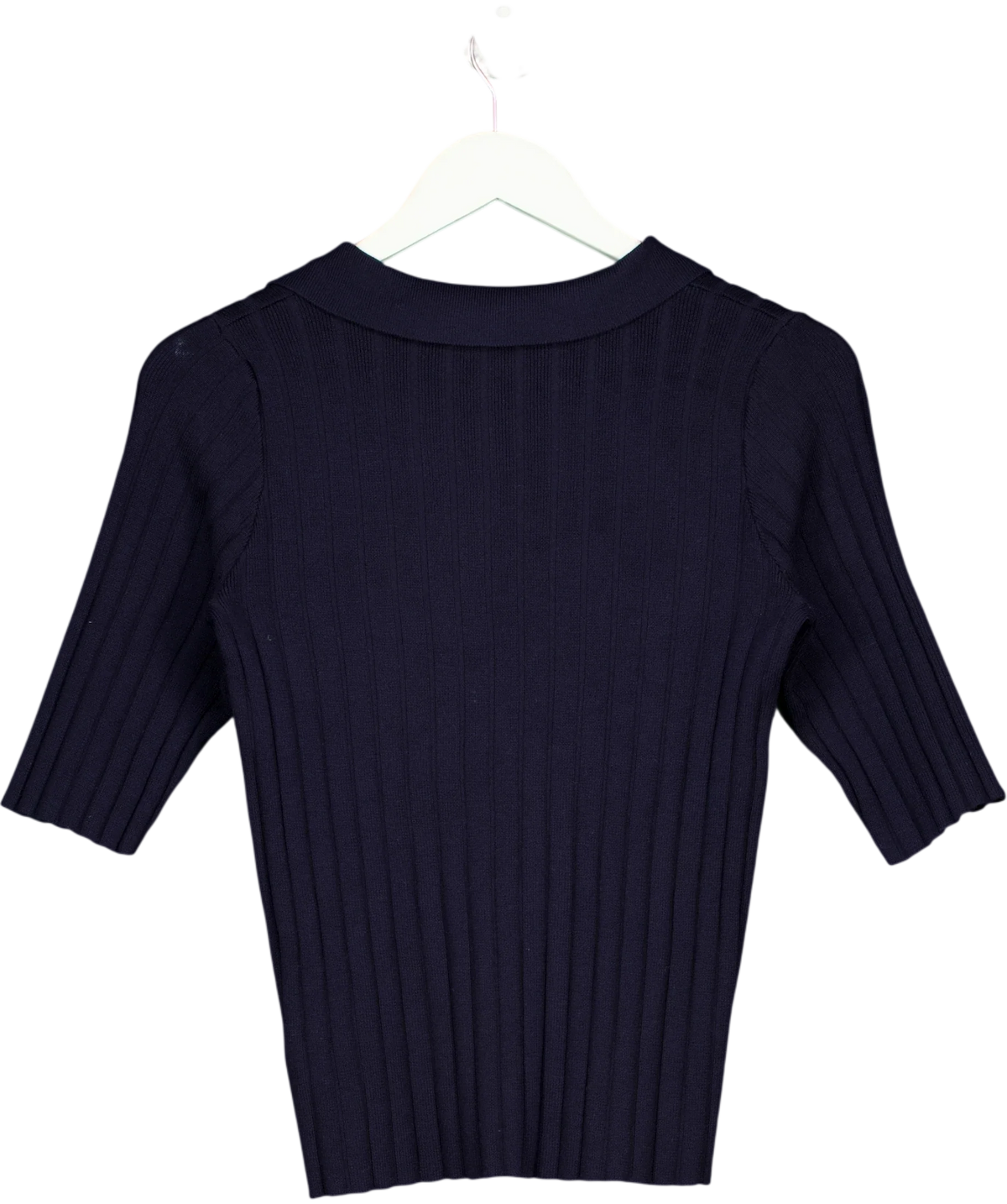 Saint Tropez navy JuannaSZ Polo Pullover, size UK S — back