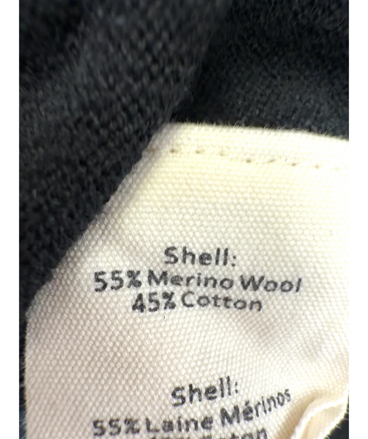 L'agence Black Colour, size UK XS — label