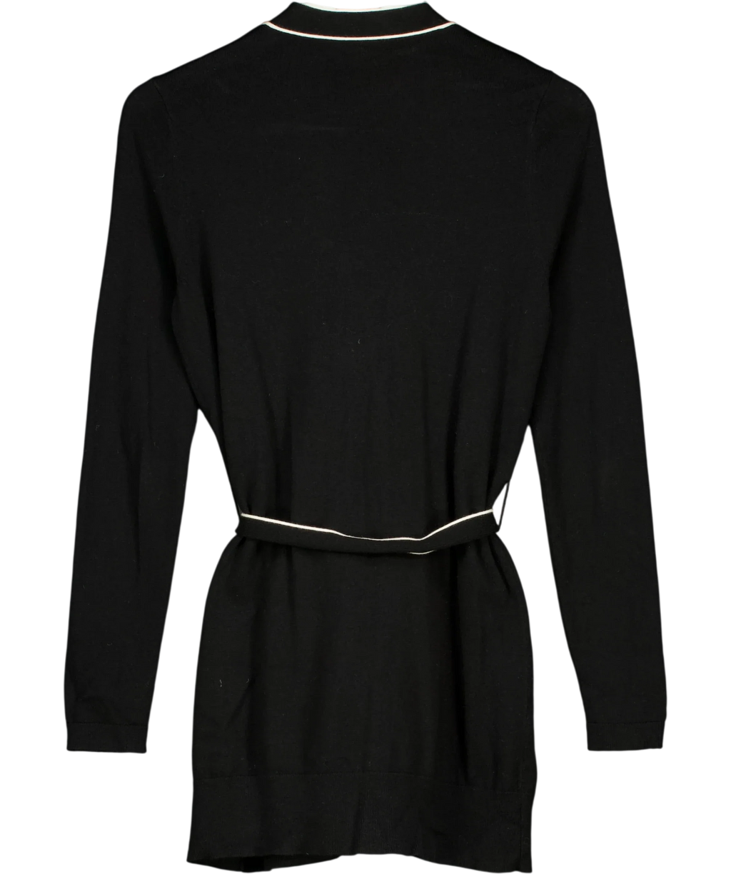 L'agence Black Colour, size UK XS — back