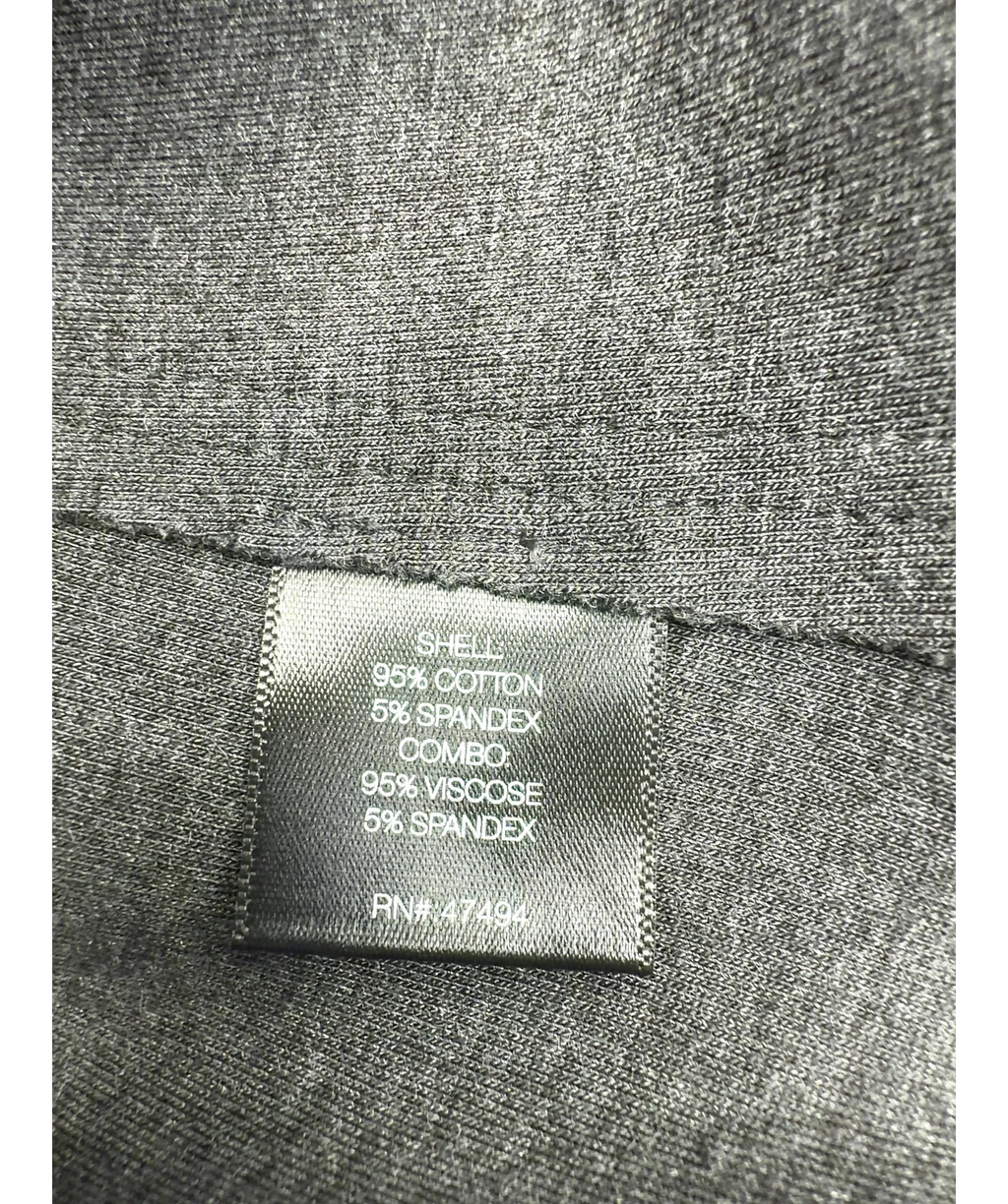 Norma Kamali Grey Classic Single Breasted Jacket, size UK XS — label