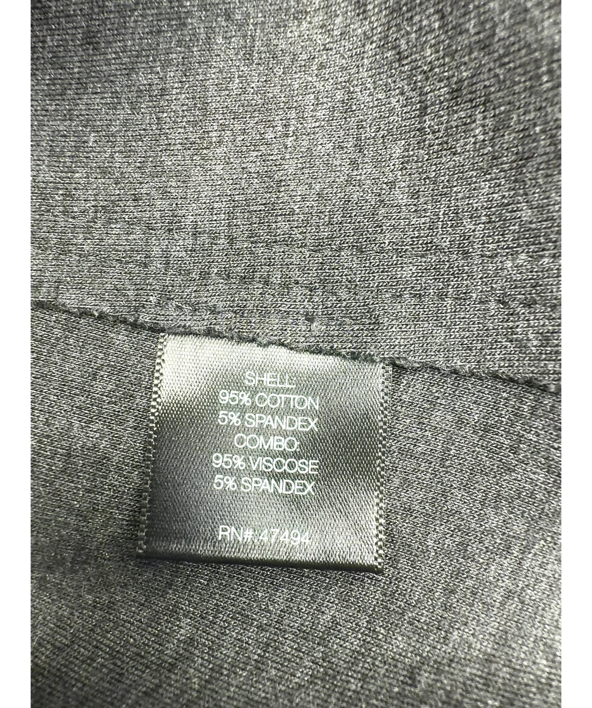 Norma Kamali Grey Classic Single Breasted Jacket, size UK XS — label