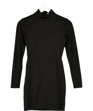 Lovers + Friends Mock-Neck Bodycon Dress Black UK S