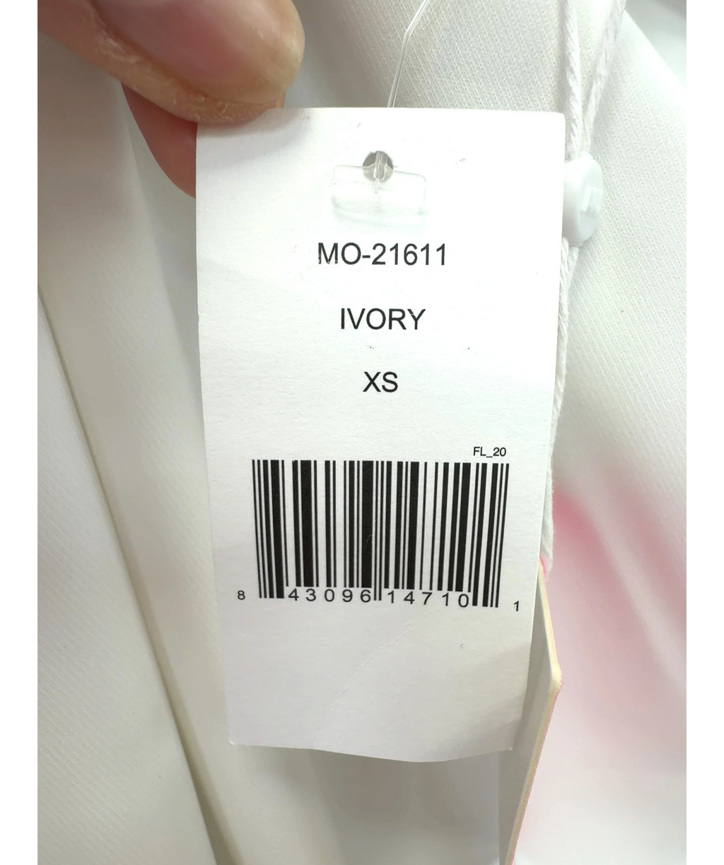 Amanda Uprichard White McKinley Mini Dress, size UK XS — care label