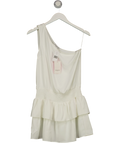 Amanda Uprichard White McKinley Mini Dress, size UK XS — front