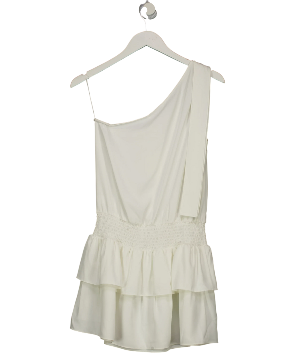 Amanda Uprichard White McKinley Mini Dress, size UK XS — back