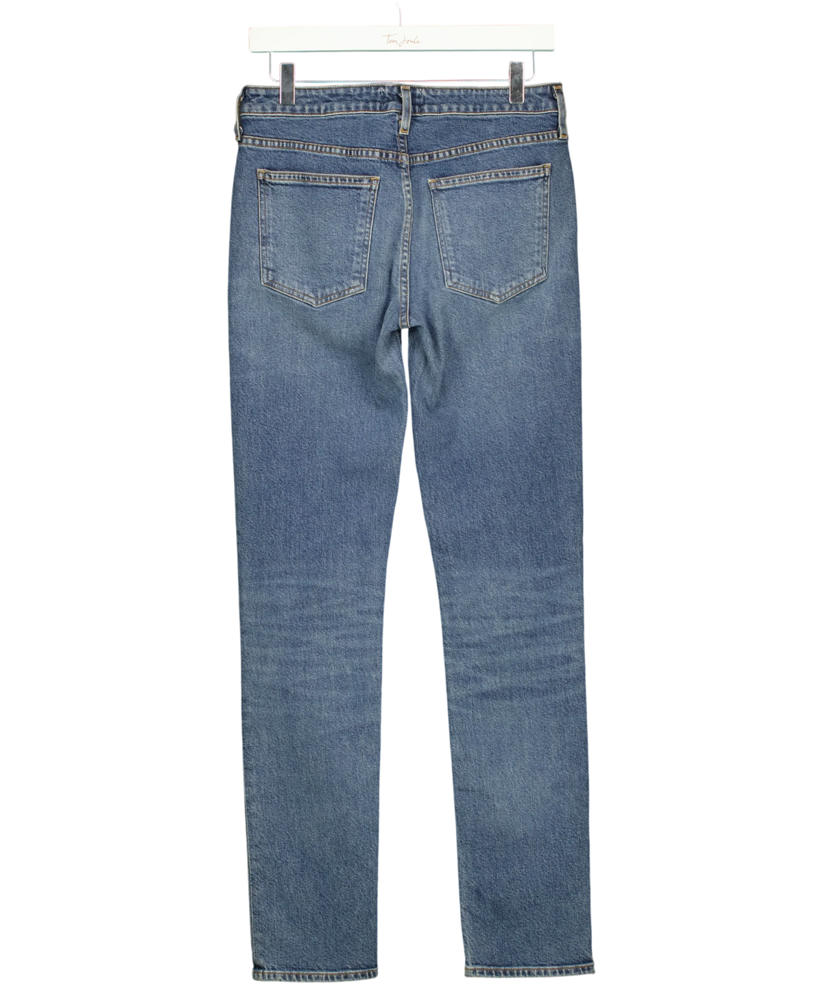 AGOLDE Blue Devon Low Rise Stovepipe jeans, size W25 — back