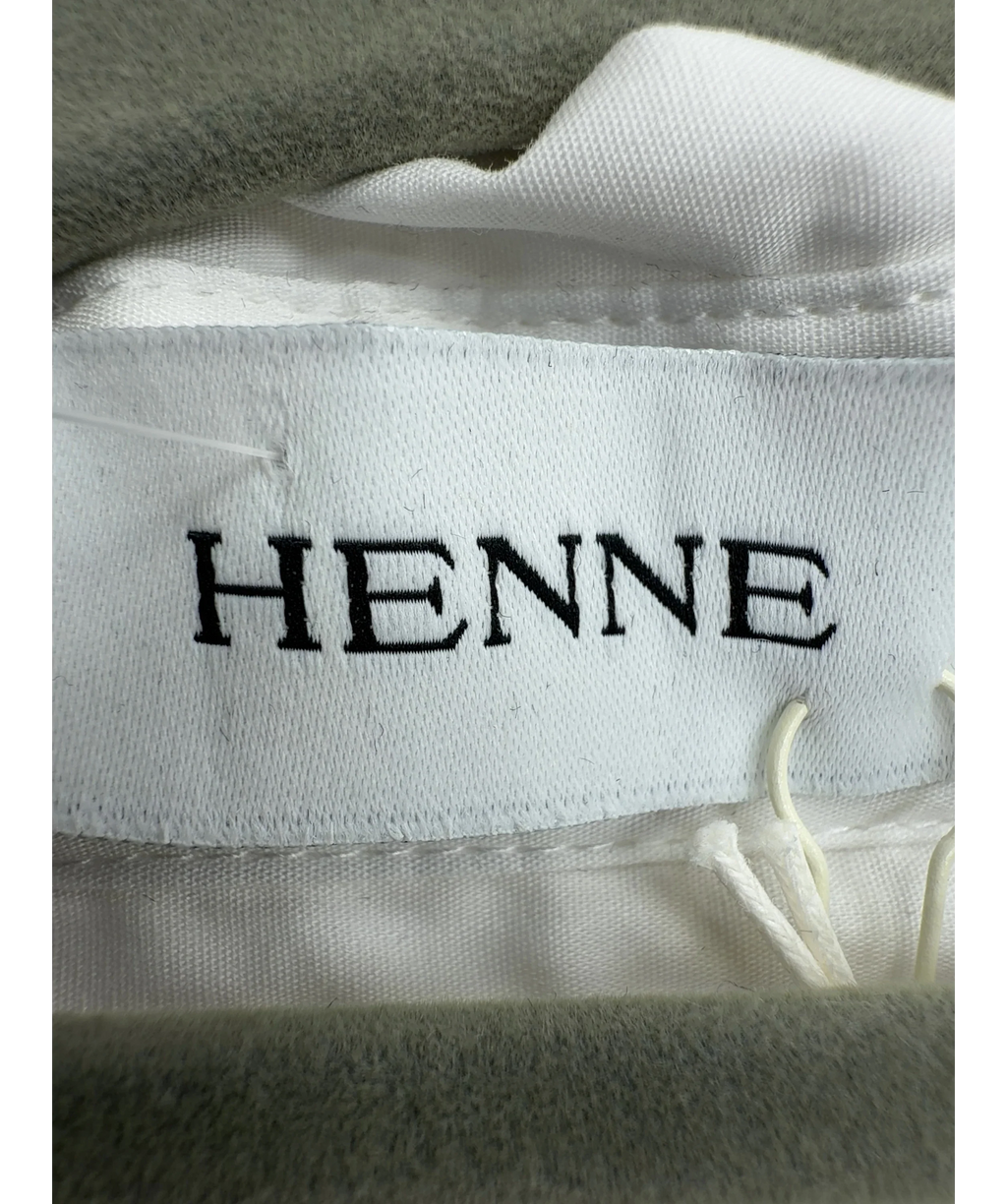HENNE White Adriano Shirt, size UK 8 — detail