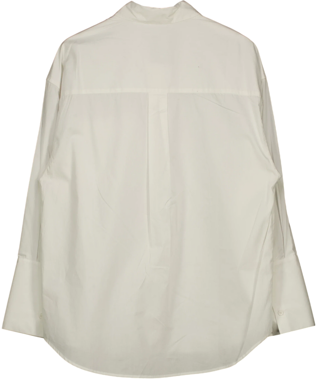 HENNE White Adriano Shirt, size UK 8 — back
