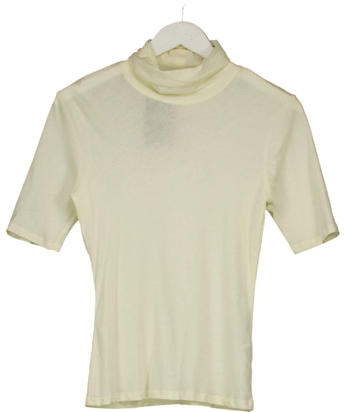 Camilla And Marc Cream Dakota Elbow Sleeve Top, size UK 8 — front
