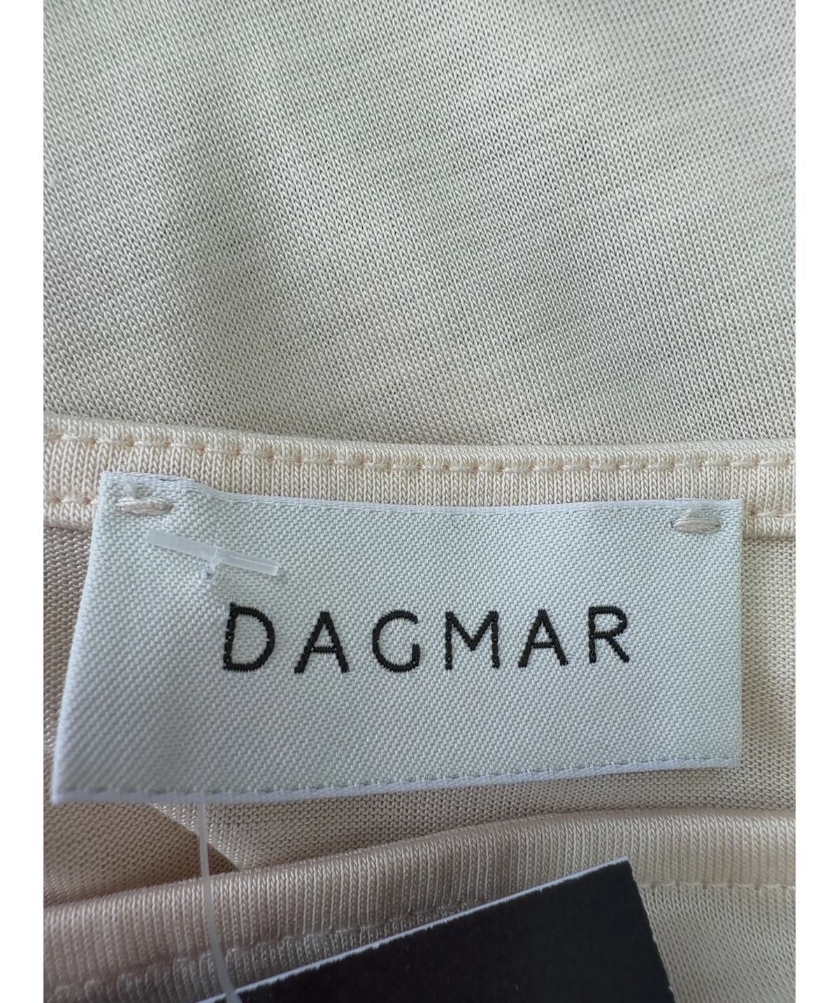 Dagmar Cream Sleeveless Top, size UK S — detail