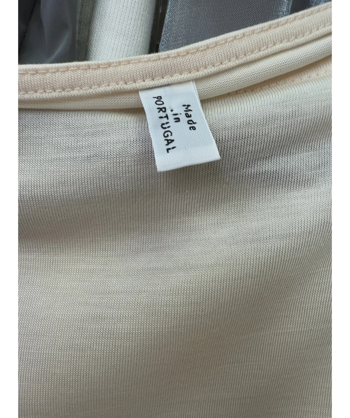 Dagmar Cream Sleeveless Top, size UK S — label