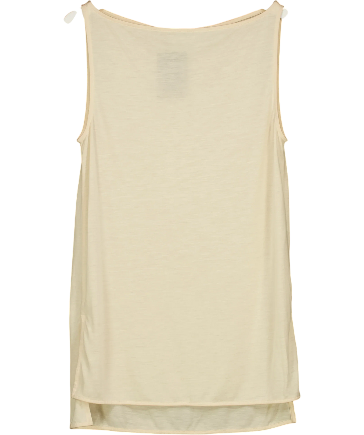 Dagmar Cream Sleeveless Top, size UK S — front