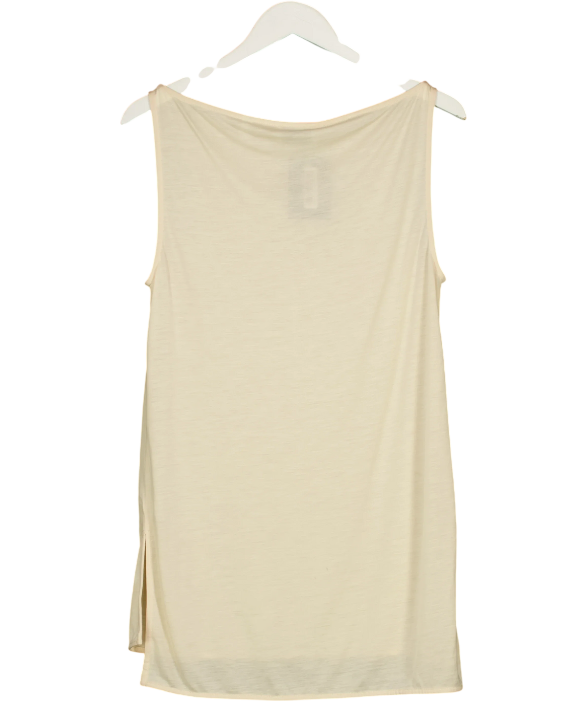 Dagmar Cream Sleeveless Top, size UK S — back