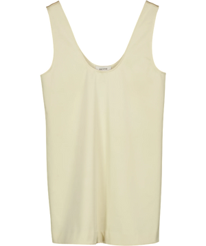 Henne Cream Scoop Tank Top UK 8
