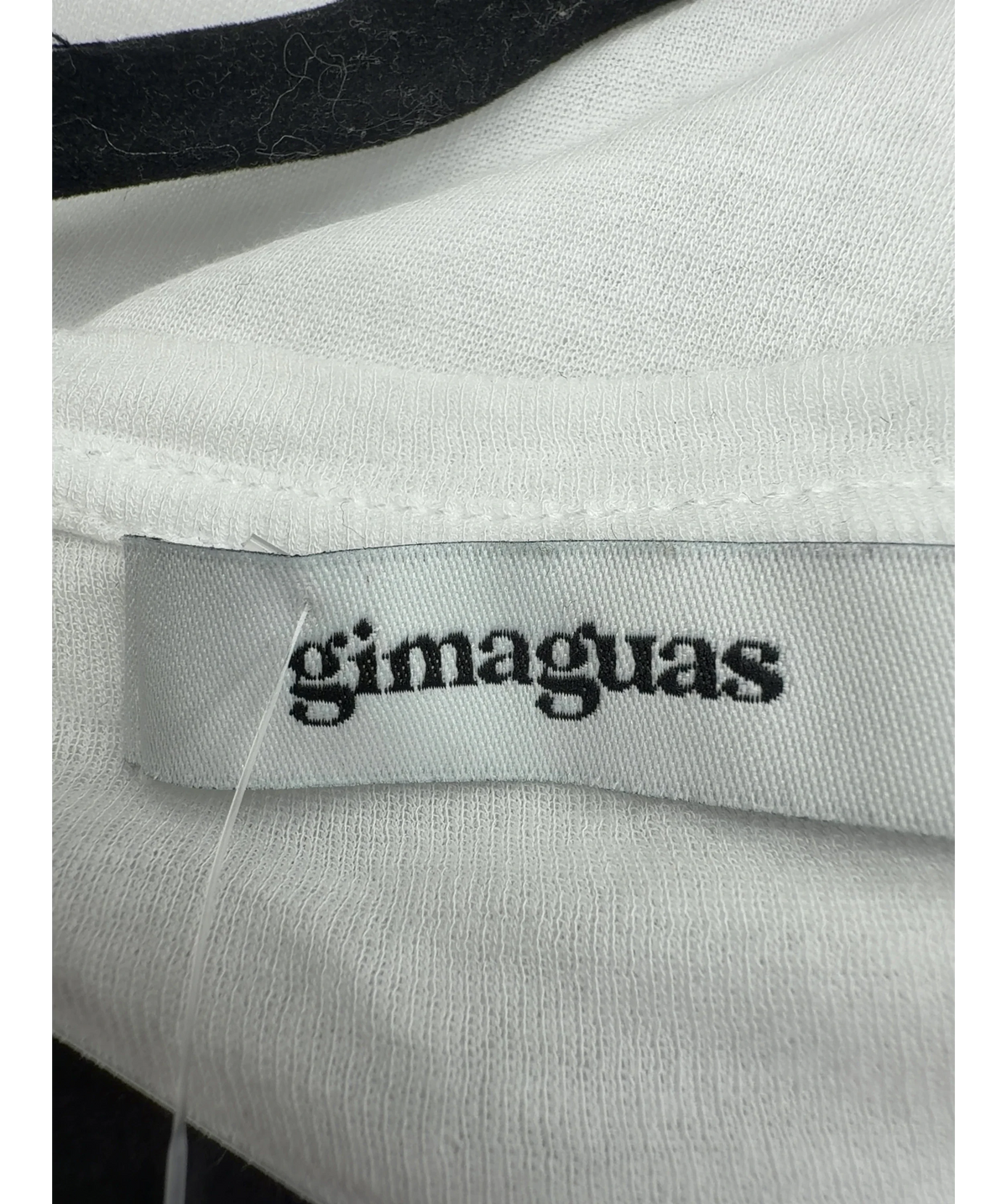 Gimaguas White Maura Top, size UK S — detail