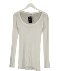 Gimaguas White Maura Top, size UK S — front