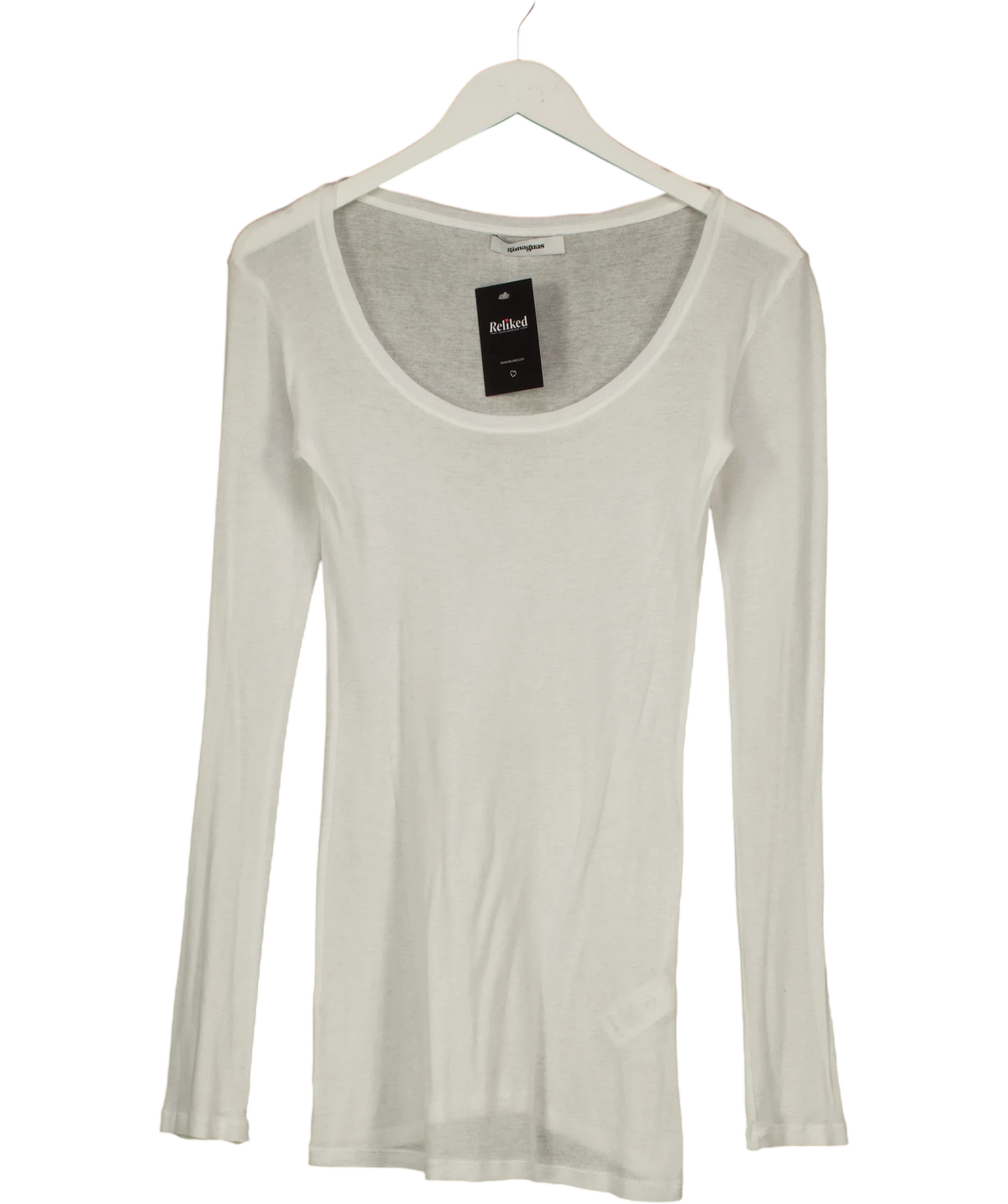 Gimaguas White Maura Top, size UK S — front