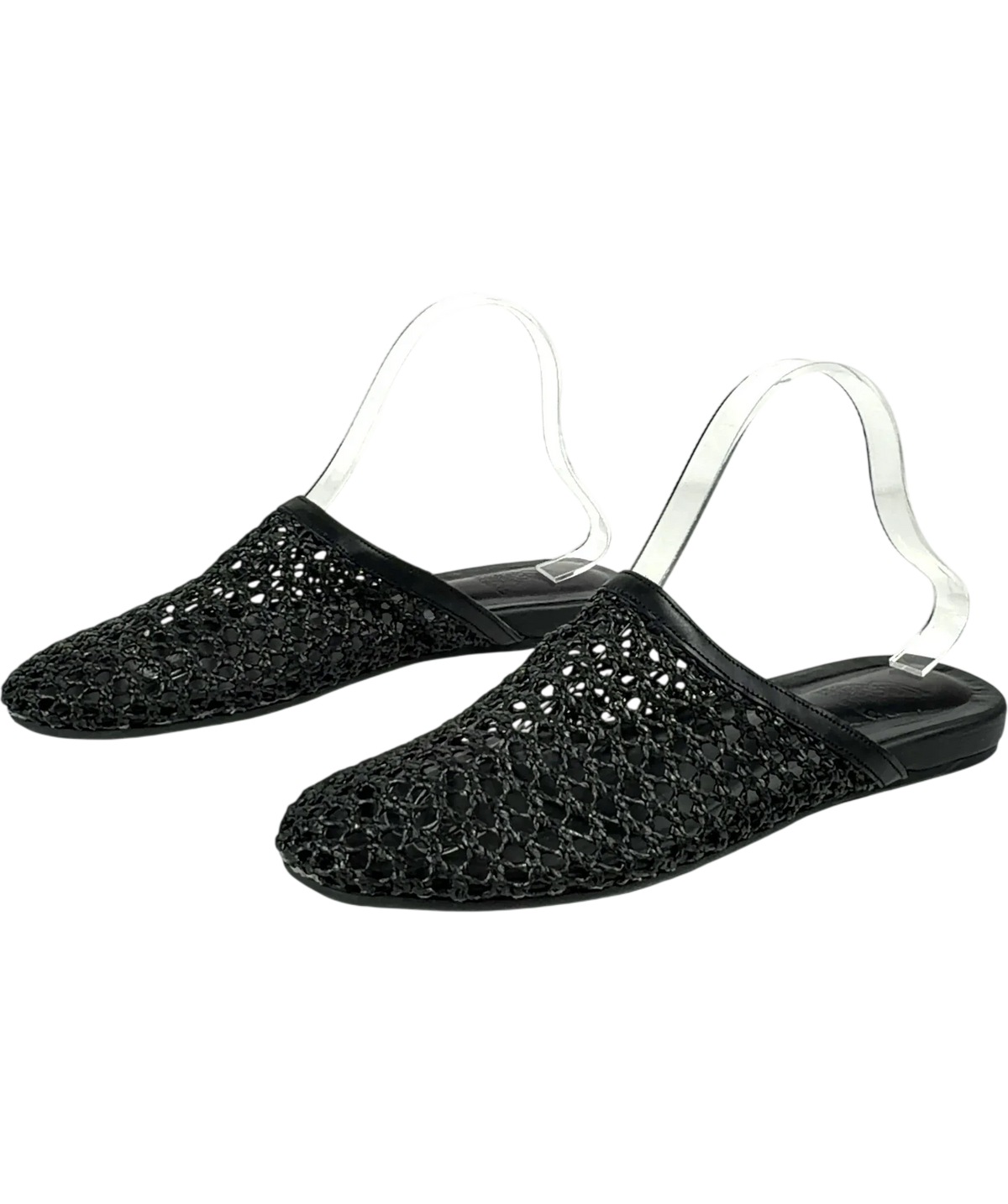 Ancient Greek Sandals Black The Slipper, size UK 7 EU 40 👠 — label