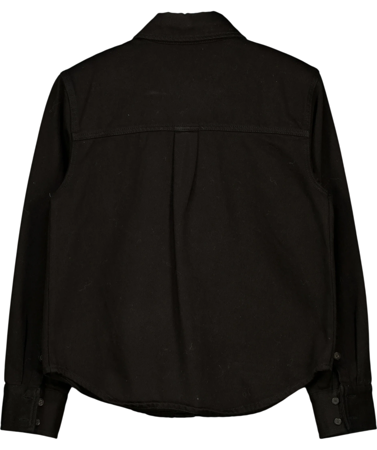Camilla And Marc Black Caden Denim Shirt, size UK 8 — back