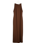 REBE Brown Aveline Gown, size UK S — front