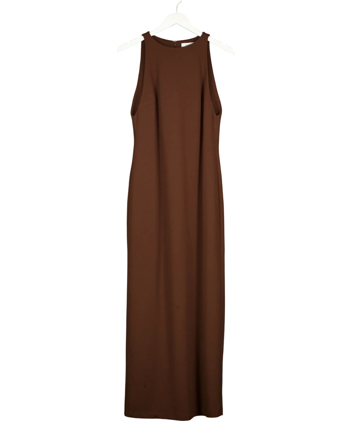 REBE Brown Aveline Gown, size UK S — front