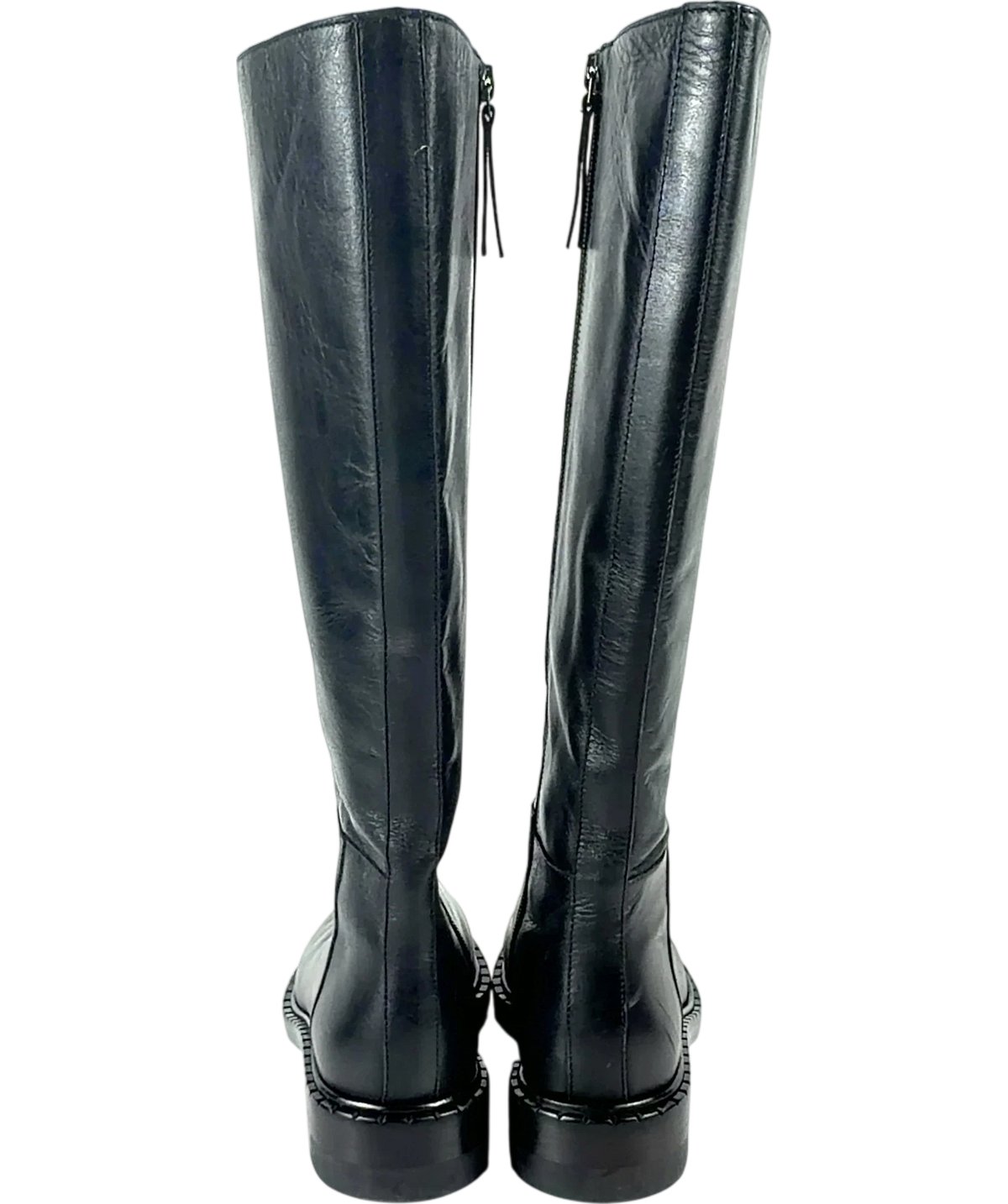 Reformation Black Nancy Knee Boot, size UK 5 EU 38 👠 — back
