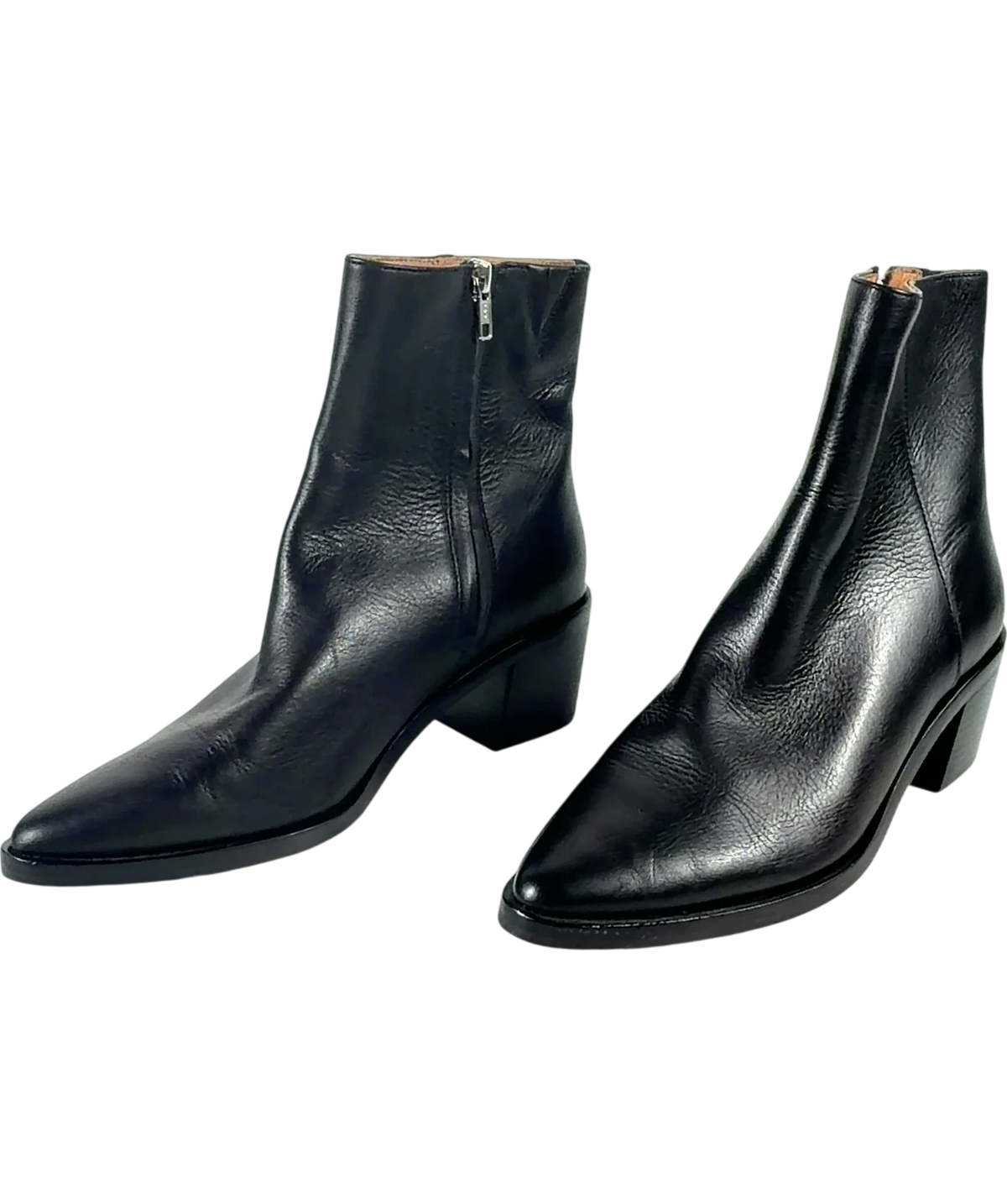 Madewell Black The Everten Ankle Boot, size UK 6.5 EU 39.5 👠 — label