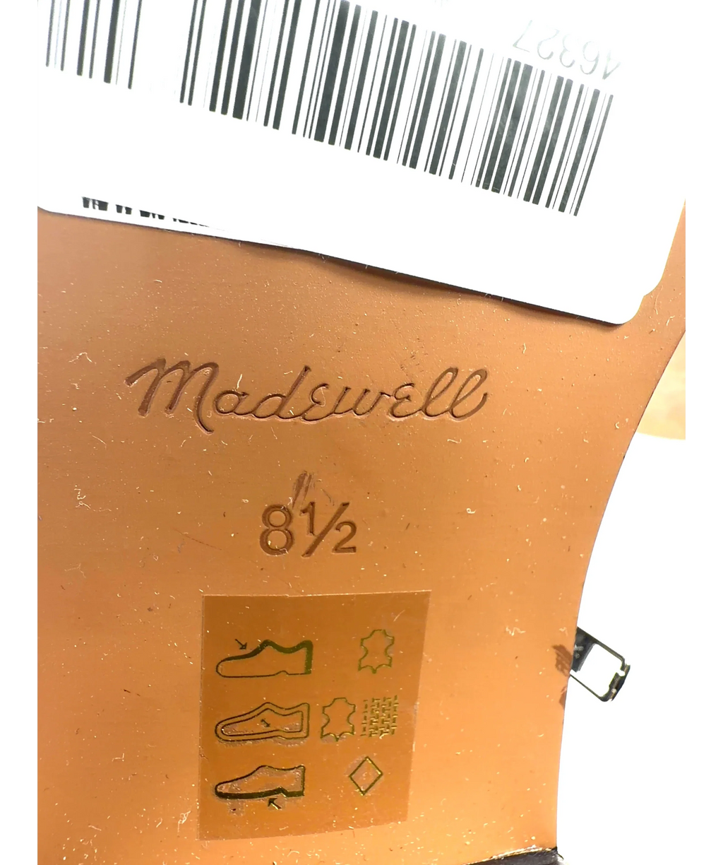Madewell Black The Everten Ankle Boot, size UK 6.5 EU 39.5 👠 — care label