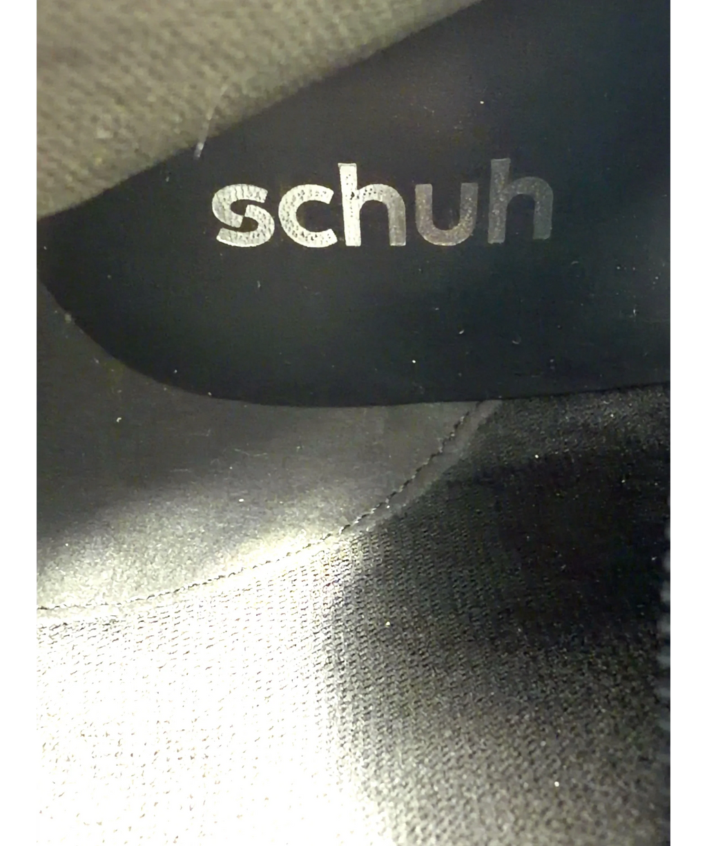 schuh Black Colour, size UK 8 EU 41 👠 — care label