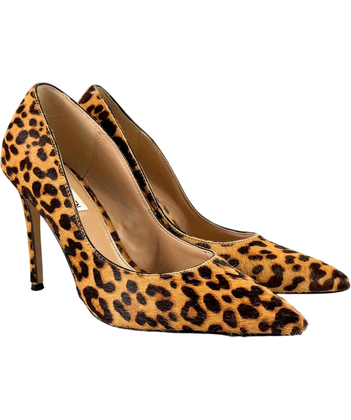 STEVE MADDEN Brown Evelyn-A Leopard Print Court Shoe, size UK 6 EU 39 👠 — front