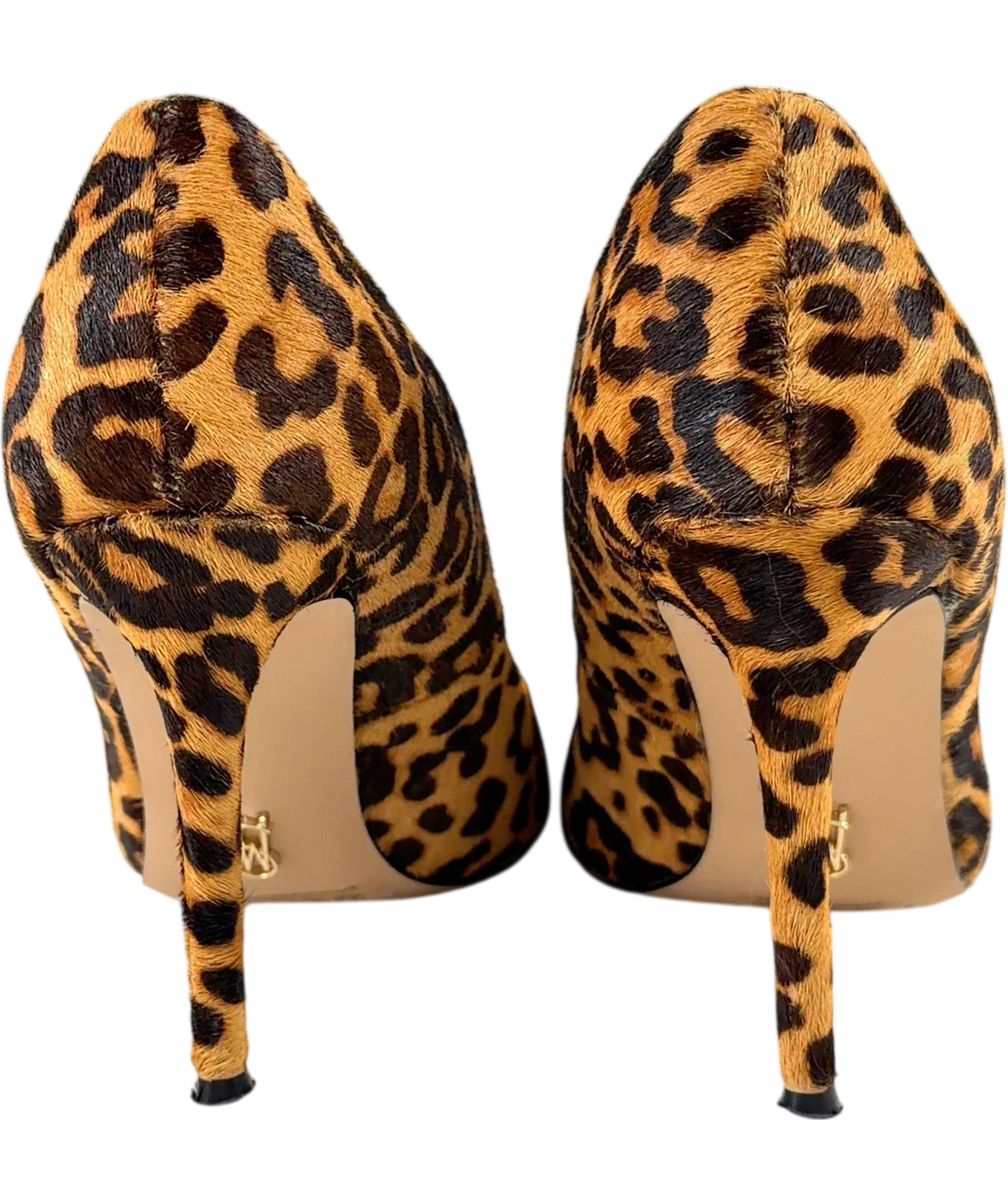 STEVE MADDEN Brown Evelyn-A Leopard Print Court Shoe, size UK 6 EU 39 👠 — back