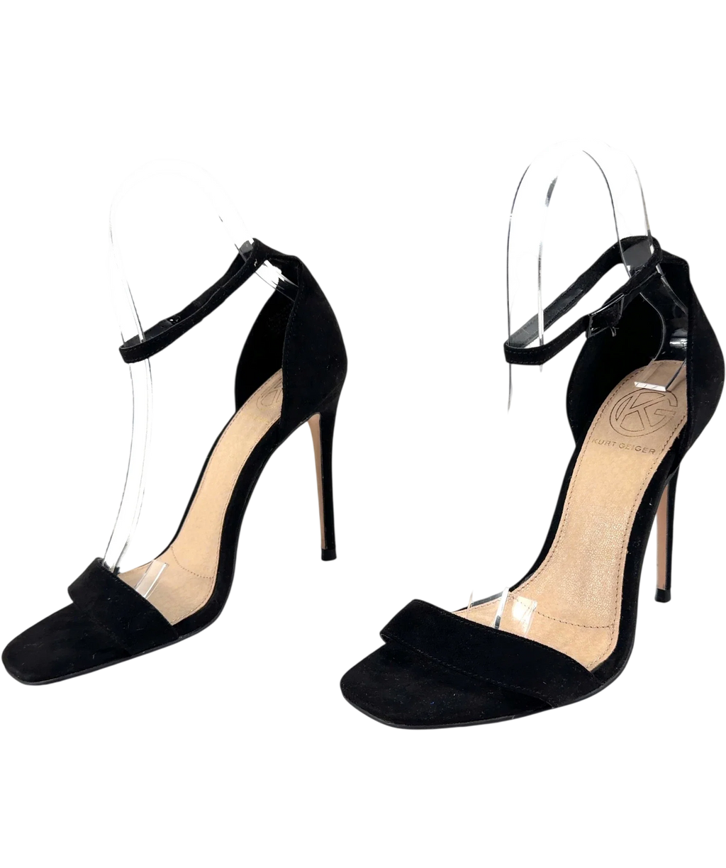 Kurt Geiger Black Ali, size UK 3 EU 36 👠 — label