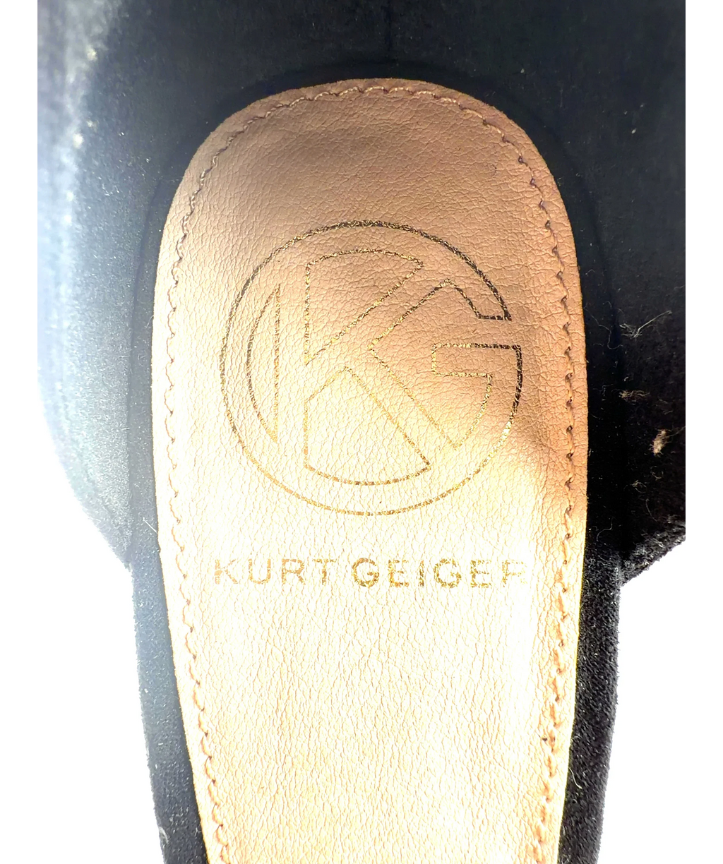 Kurt Geiger Black Ali, size UK 3 EU 36 👠 — care label
