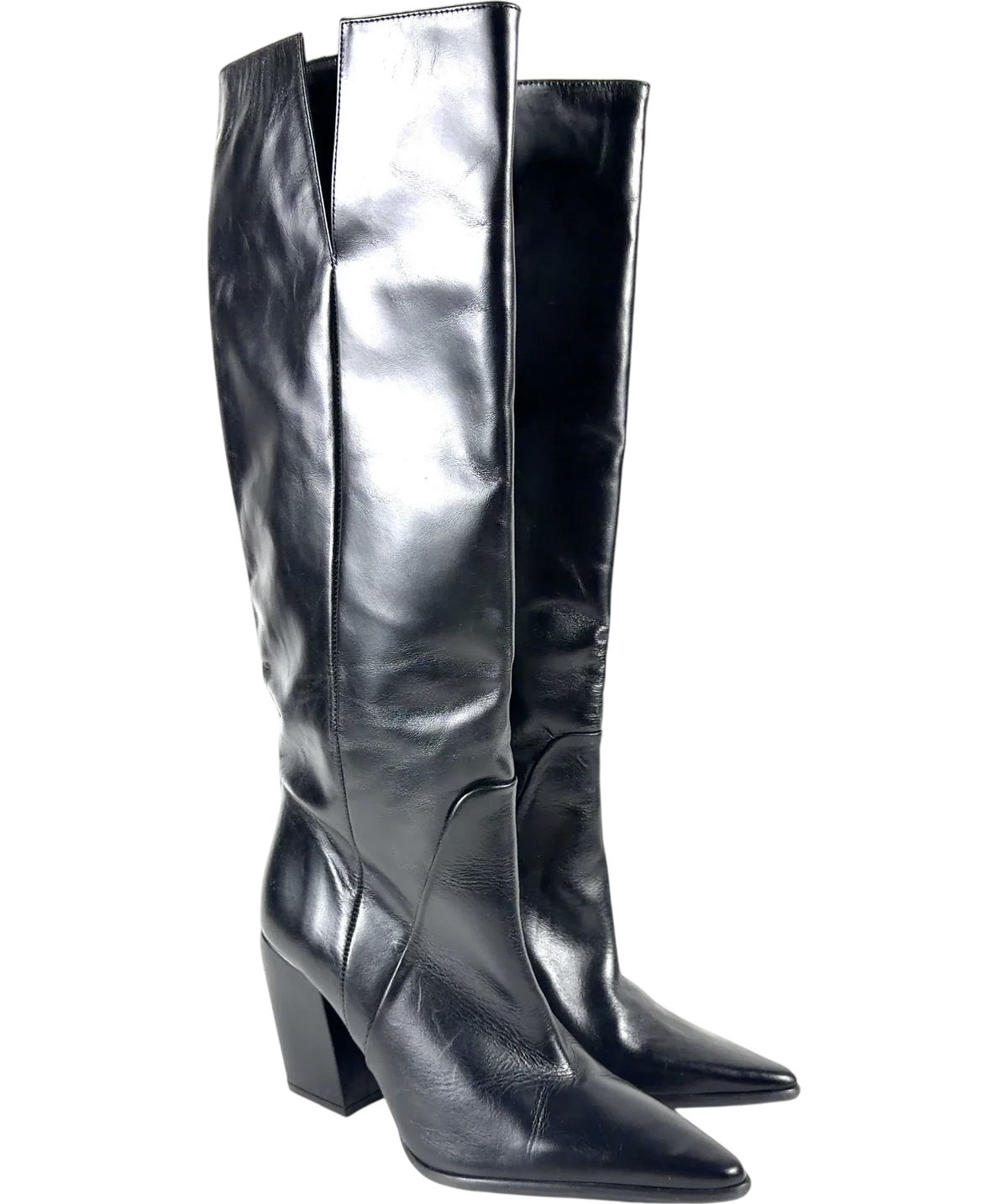 ZARA Black Colour, size UK 5 EU 38 👠 — front