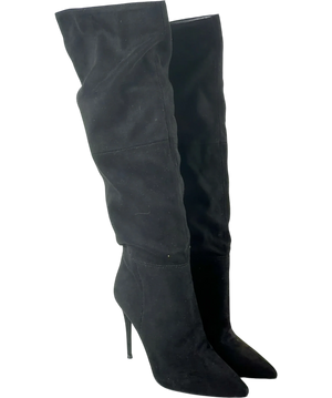 Steve Madden DakotaGo Black Over the Knee Boots EU 38 UK 5