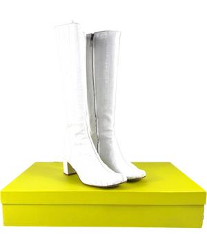 Terry De Havilland Valhigh White Boot EU 40 UK 7