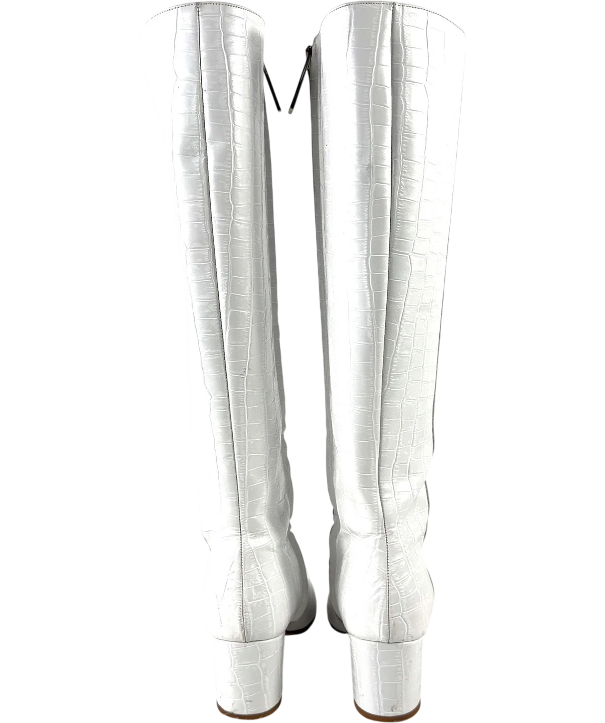 Terry De Havilland White Valhigh, size UK 7 EU 40 👠 — back