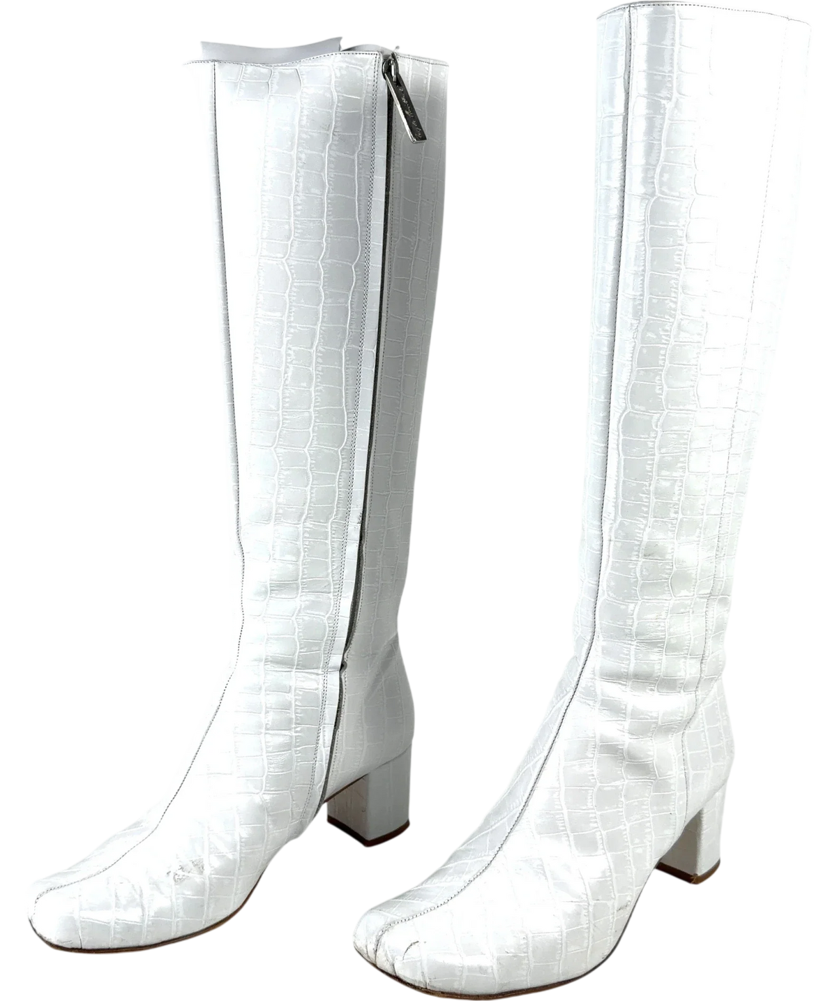 Terry De Havilland White Valhigh, size UK 7 EU 40 👠 — label