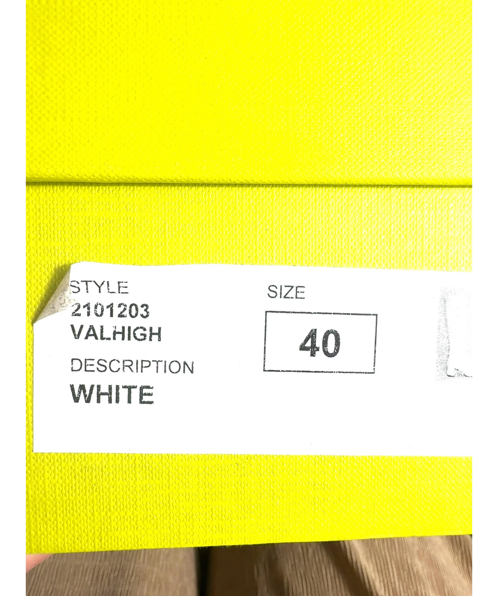 Terry De Havilland White Valhigh, size UK 7 EU 40 👠 — additional view