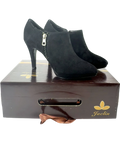 JACLIN Black MADRID ANKLE BOOT, size UK 4 EU 37 👠 — front