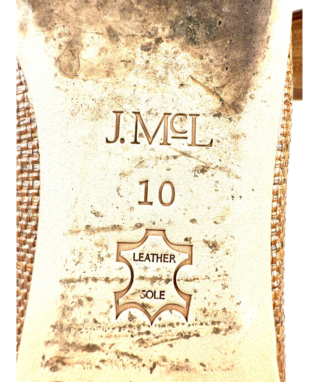 J.McLaughlin tan Colour, size UK 8 EU 41 👠 — fabric detail