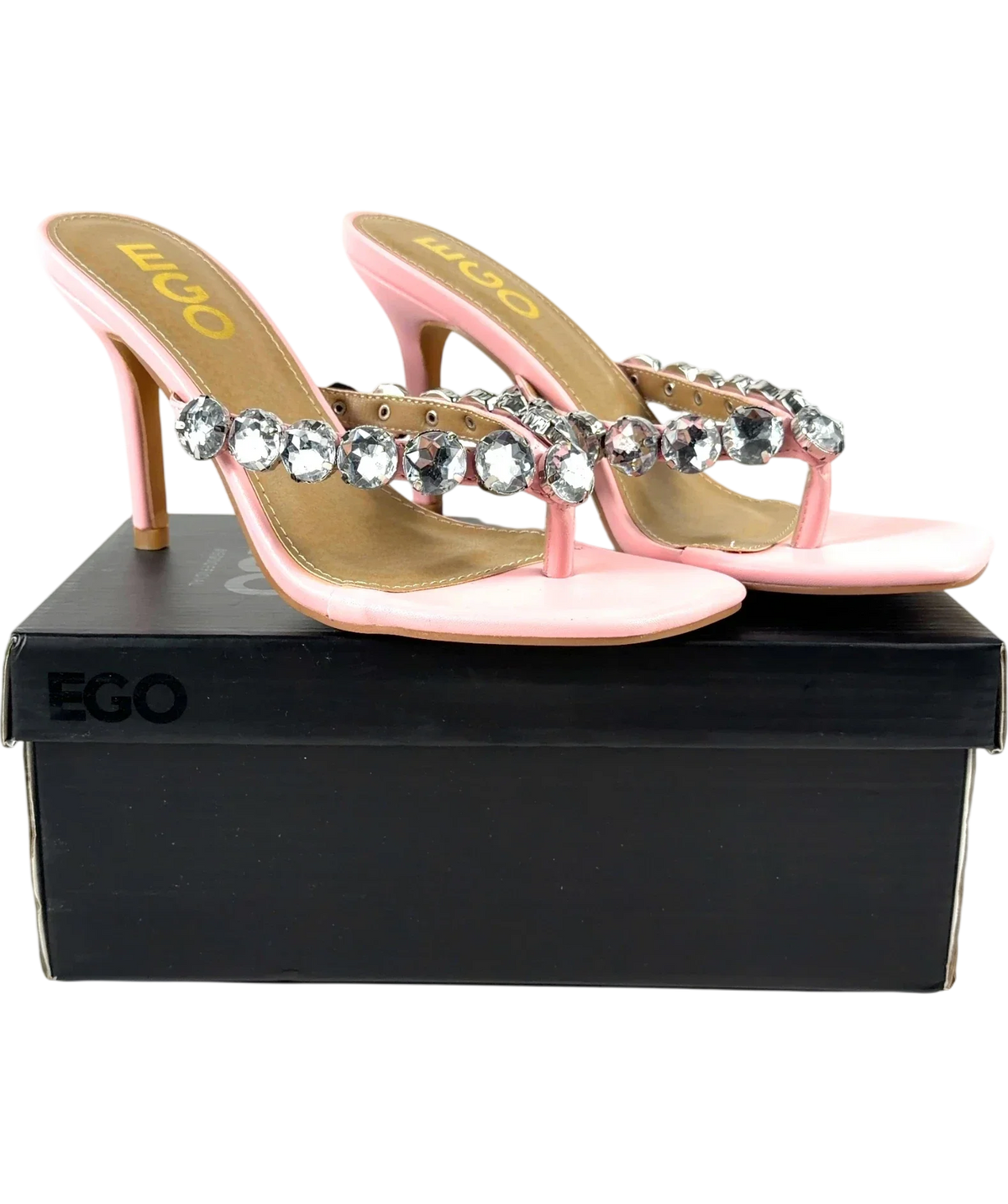 Ego Pink Maybourne, size UK 4 EU 37 👠 — front