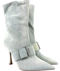 STEVE MADDEN light blue Banter, size UK 7 EU 40 👠 — front