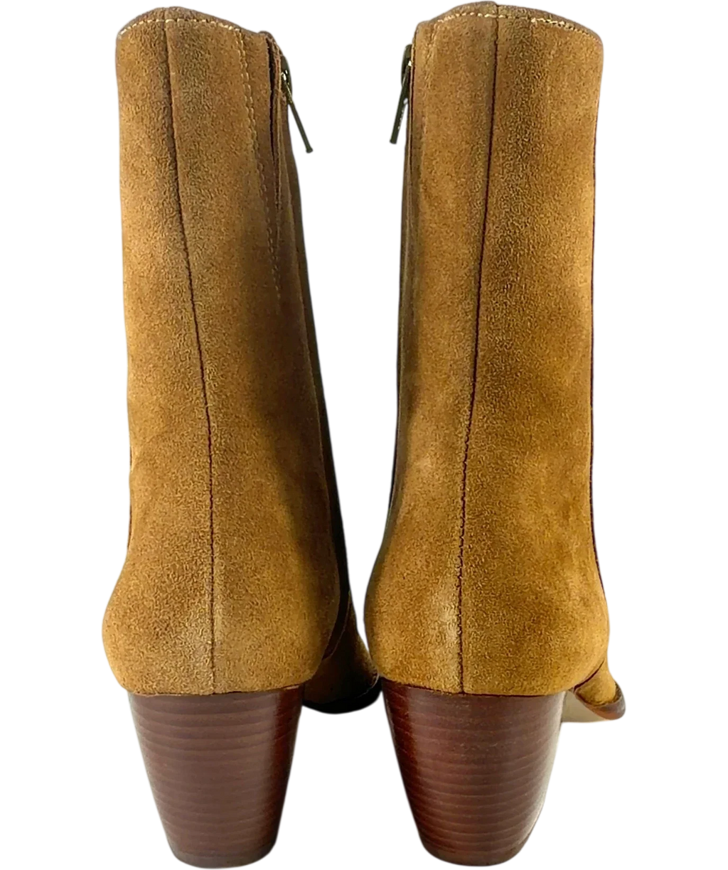 Matisse tan Caty Ankle Boot, size UK 6 EU 39 👠 — back