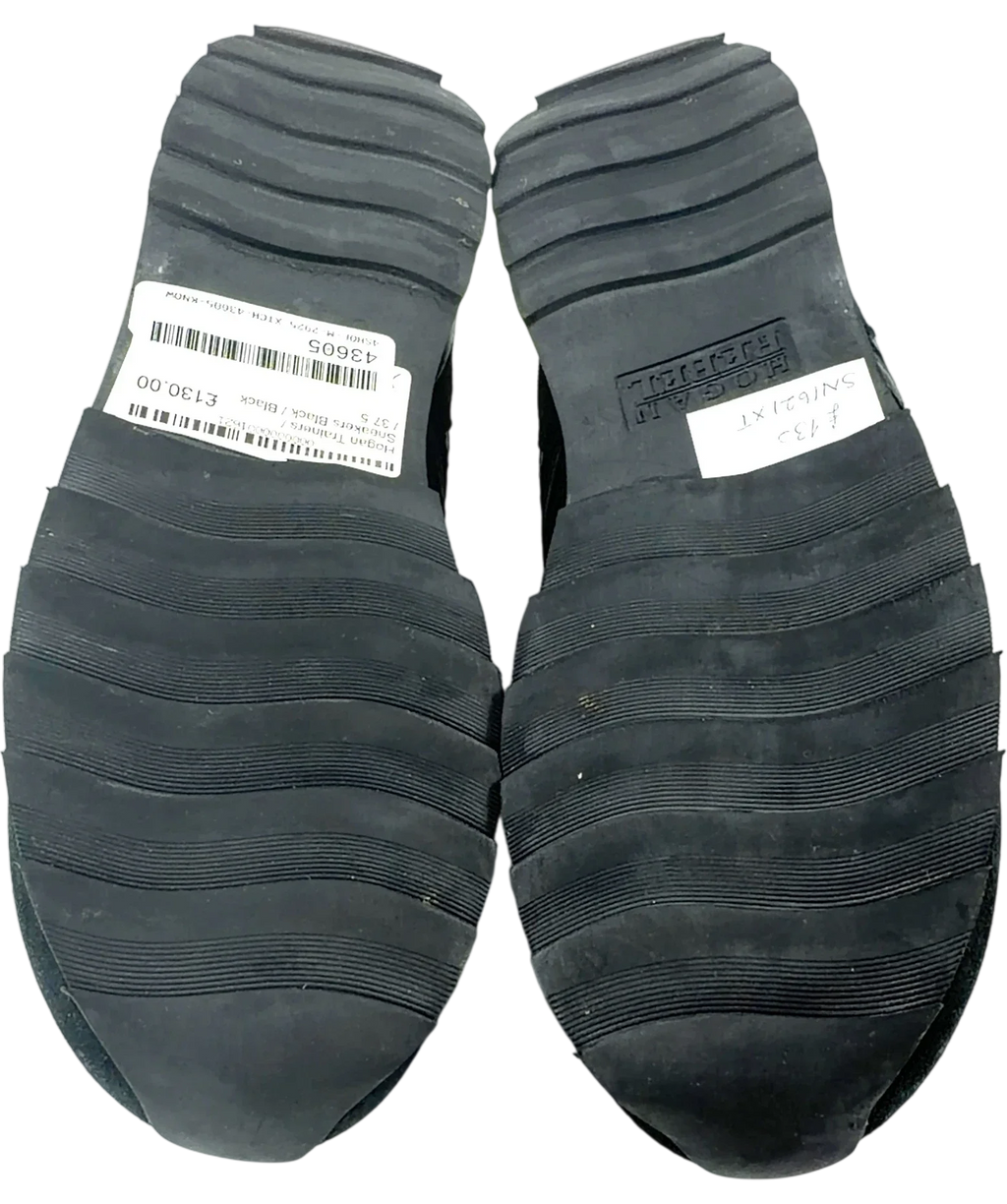 HOGAN Black Hogan Rebel R261 running shoes, size UK 4.5 EU 37.5 👠 — view 8