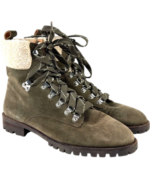 Rebecca Minkoff Jaylin Green Hiking Boot UK 7.5