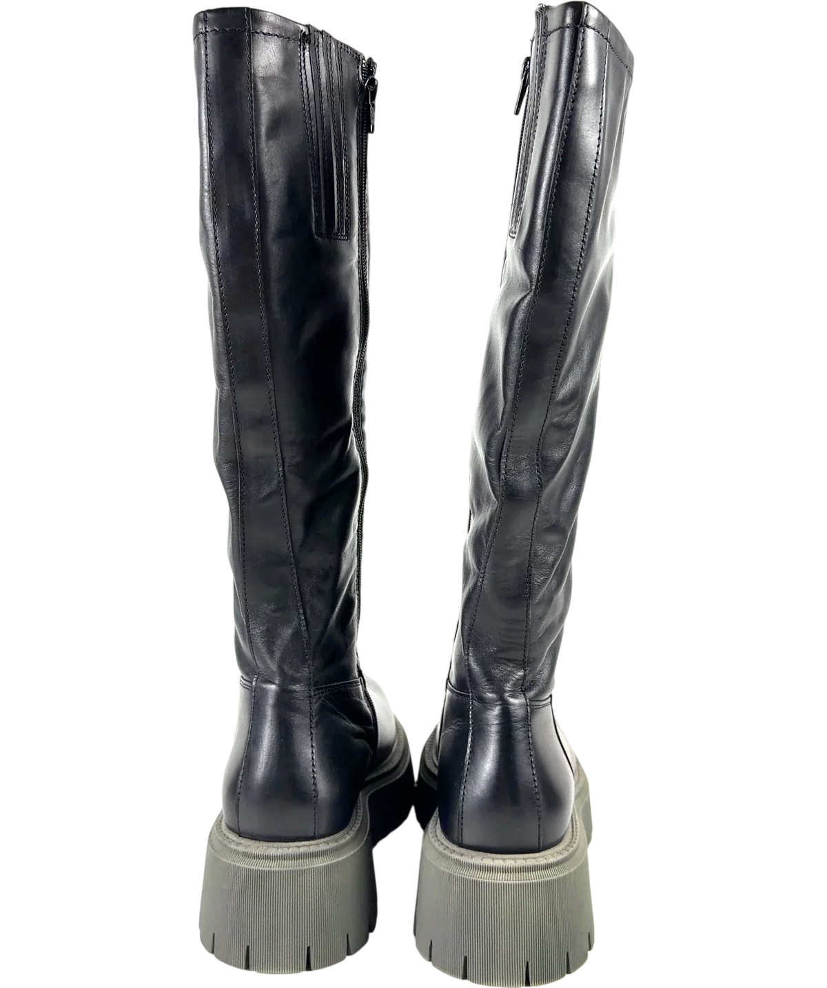 Aldo Black Carelden Knee-High Boots, size UK 8 EU 41 👠 — back