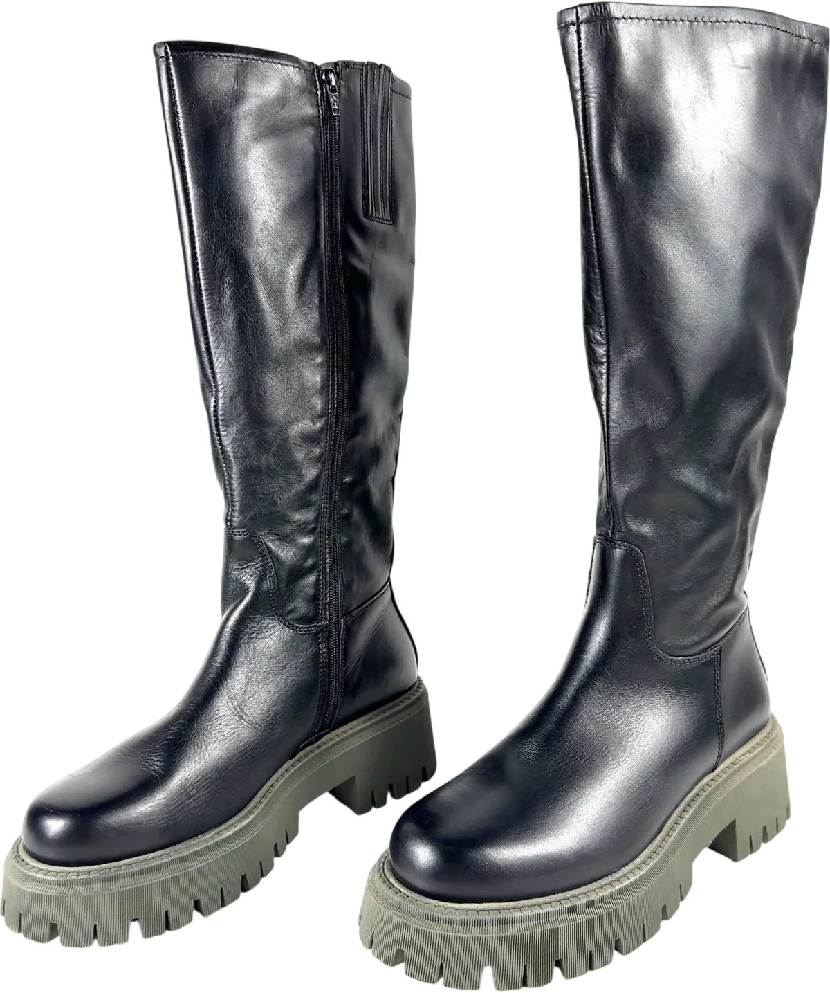 Aldo Black Carelden Knee-High Boots, size UK 8 EU 41 👠 — label