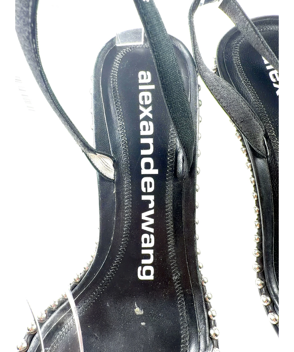 Alexander Wang Black Colour, size UK 6 EU 39 👠 — care label